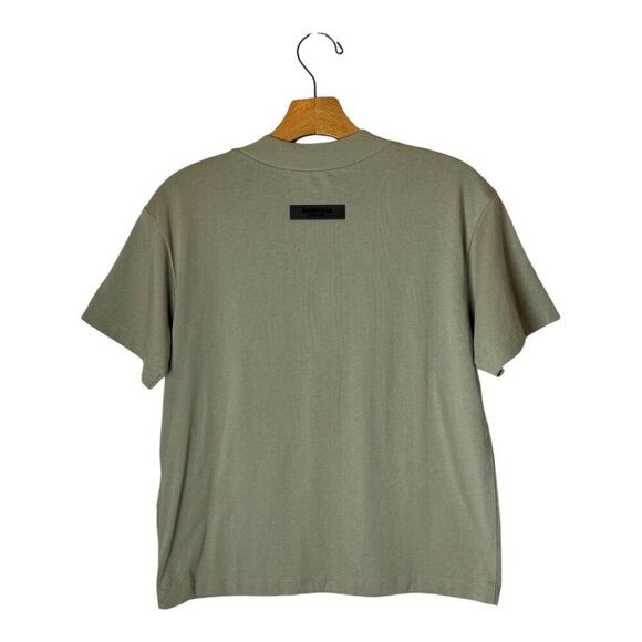 Fear Of God Essentials Shirt Women Small Seafoam Green‎ Crew Neck Tee Streetwear - Picture 3 of 10